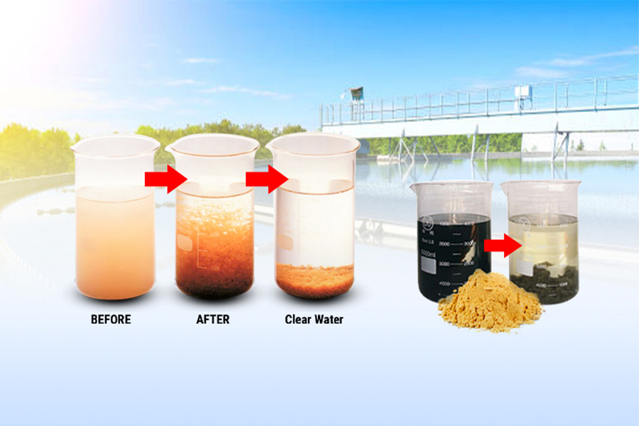 CHEMICAL TREAT WASTE WATER