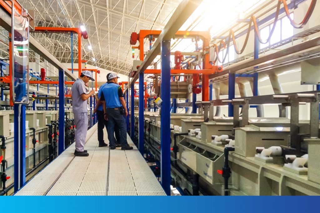 zinc rack plating line tsw 2 ไลน์ชุบ