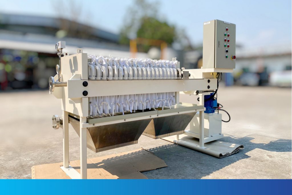 Filter Press 14 02 2025 tn ระบบบำบัดน้ำเสีย